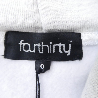 【中古】430 - FOURTHIRTY - | フォーサーティー ARCH COLLAGE P/O PARKA パーカー 22-175 グレー