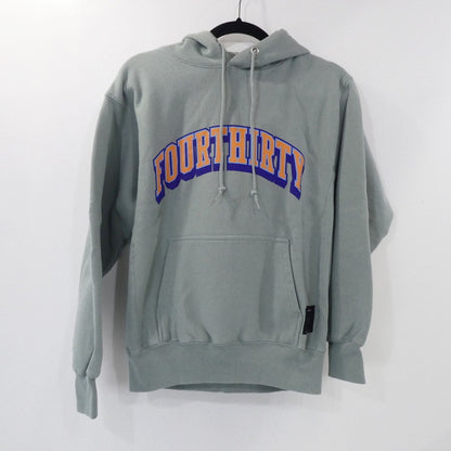 【中古】430 - FOURTHIRTY - | フォーサーティー ARCH COLLAGE P/O PARKA パーカー 22-175 グリーン
