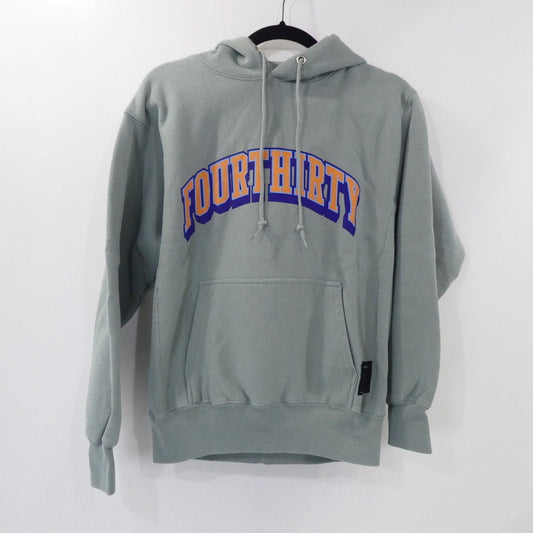 【中古】430 - FOURTHIRTY - | フォーサーティー ARCH COLLAGE P/O PARKA パーカー 22-175 グリーン