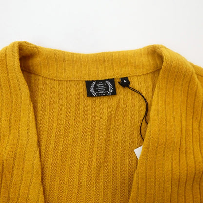 【中古】430 - FOURTHIRTY - | フォーサーティー NB CARDIGAN カーディガン 22-142 イエロー