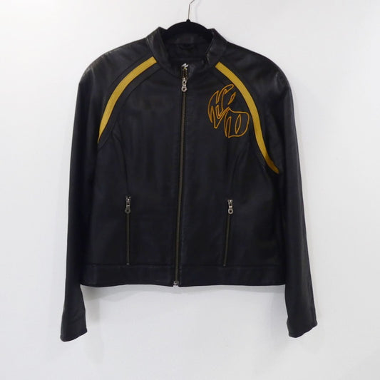 【中古】HARLEY-DAVIDSON | ハーレーダビットソン ライダースジャケット 97008-06VW ブラック