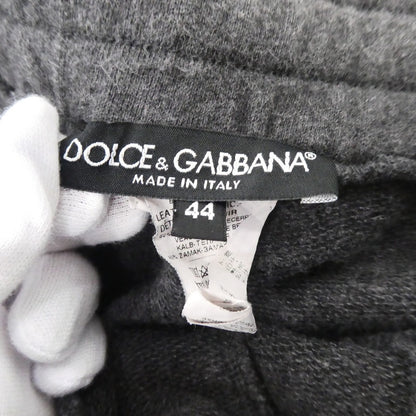 【中古】DOLCE & GABBANA | ドルチェアンドガッバーナ ロゴプレート パンツ G4HXAT/G7ZXD グレー サイズ：44