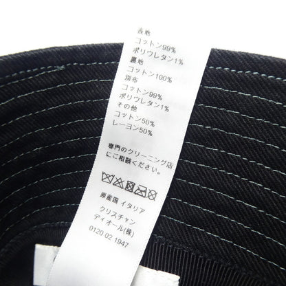 【中古】Christian Dior | クリスチャンディオール DIOR UNION ボブハット ハット 24BTI923E130 ブラック サイズ：58