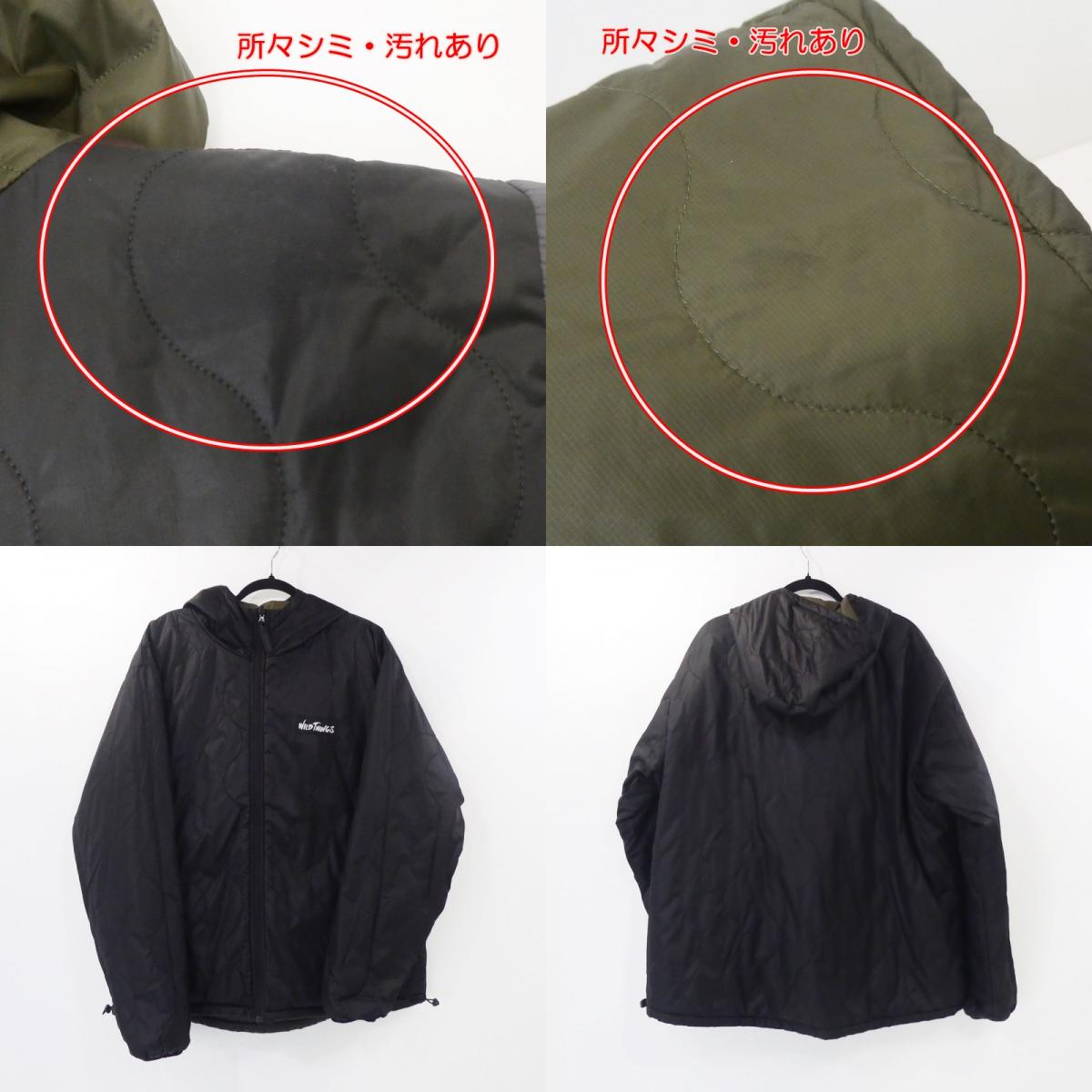 【中古】WILD THINGS | ワイルドシングス QUILTED PARKA 中綿ジャケット WT22435-BM サイズ：XL