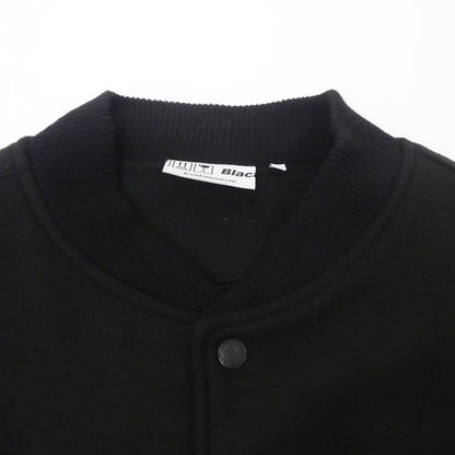 【中古】APHRODITE GANG | アプロディーテギャングアフロディーテギャング AGH VARSITY JACKET スタジャン ブラック サイズ：L