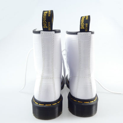【中古】Dr.Martens | ドクターマーチン 1460 W PATENT 8EYE BOOT ブーツ 26855100 UK4(23.0cm程度) ホワイト