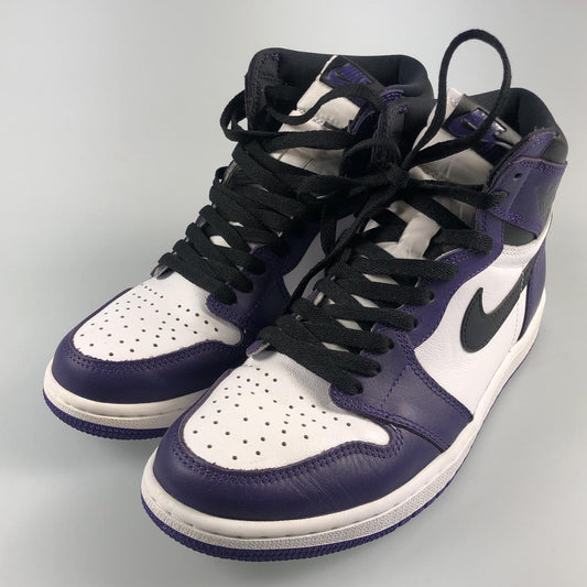 【中古】NIKE | ナイキ AIR JORDAN 1 RETRO HIGH OG スニーカー 555088-500 パープル 27cm