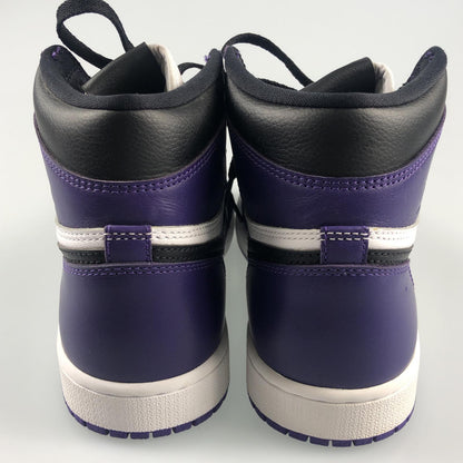 【中古】NIKE | ナイキ AIR JORDAN 1 RETRO HIGH OG スニーカー 555088-500 パープル 27cm
