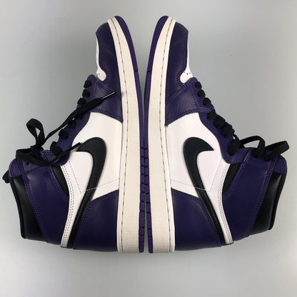 【中古】NIKE | ナイキ AIR JORDAN 1 RETRO HIGH OG スニーカー 555088-500 パープル 27cm