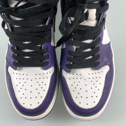 【中古】NIKE | ナイキ AIR JORDAN 1 RETRO HIGH OG スニーカー 555088-500 パープル 27cm