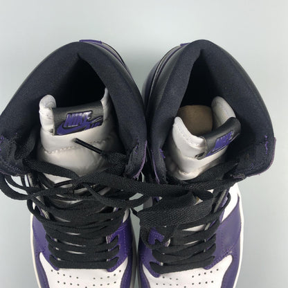 【中古】NIKE | ナイキ AIR JORDAN 1 RETRO HIGH OG スニーカー 555088-500 パープル 27cm