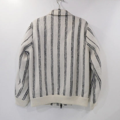 【中古】SATURDAYS NYC | サタデーズ　サタデイズ Goose Bomber ブルゾン ホワイト サイズ：M
