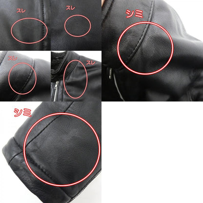 【中古】 レザー RLWJ008 ブラック サイズ：XL