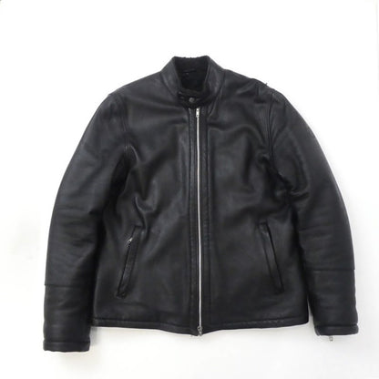【中古】 レザー RLWJ008 ブラック サイズ：XL
