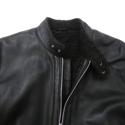 【中古】 レザー RLWJ008 ブラック サイズ：XL