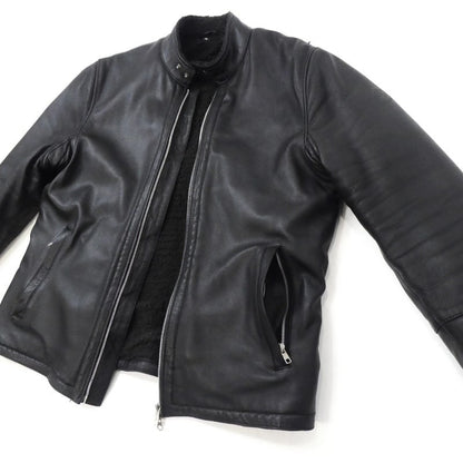 【中古】 レザー RLWJ008 ブラック サイズ：XL