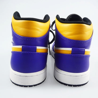 【中古】NIKE | ナイキ AIR JORDAN 1 MID "LAKERS" スニーカー DQ8426-517 28cm