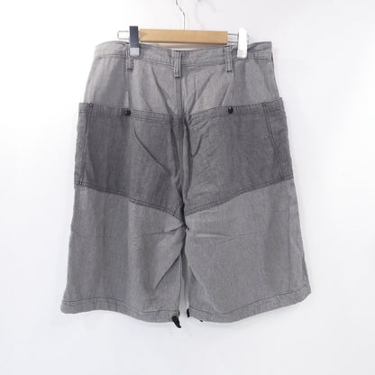【中古】BROWN by 2-tacs | ブラウンバイツータックス GARDENER SHORTS ショートパンツ B23-P007 グレー サイズ：L
