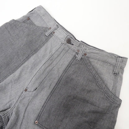 【中古】BROWN by 2-tacs | ブラウンバイツータックス GARDENER SHORTS ショートパンツ B23-P007 グレー サイズ：L