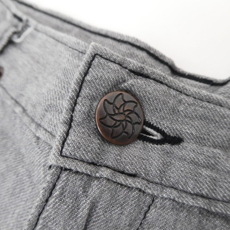【中古】BROWN by 2-tacs | ブラウンバイツータックス GARDENER SHORTS ショートパンツ B23-P007 グレー サイズ：L