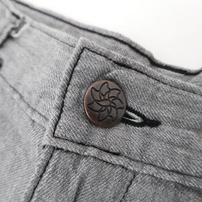 【中古】BROWN by 2-tacs | ブラウンバイツータックス GARDENER SHORTS ショートパンツ B23-P007 グレー サイズ：L