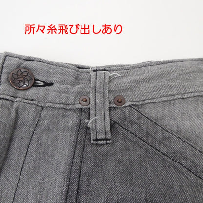 【中古】BROWN by 2-tacs | ブラウンバイツータックス GARDENER SHORTS ショートパンツ B23-P007 グレー サイズ：L