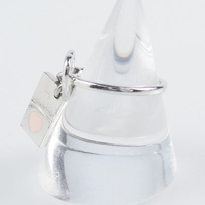 【中古】Christian Dior | クリスチャンディオール ハートロゴチャーム リング・指輪