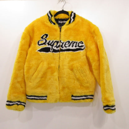 Supreme | シュプリーム FAUX FUR VARSITY JACKET その他アウター 2020S/S イエロー サイズ：S【姫路東店】