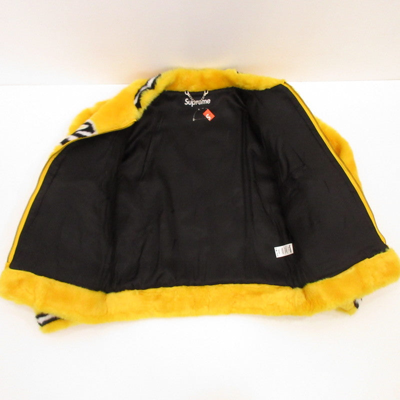 Supreme | シュプリーム FAUX FUR VARSITY JACKET その他アウター 2020S/S イエロー サイズ：S【姫路東店】