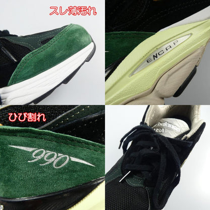 【中古】NEW BALANCE | ニューバランス スニーカー M990CP3 27.5cm グリーン
