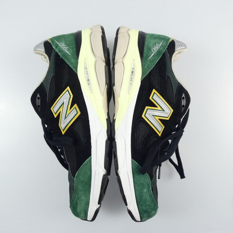 【中古】NEW BALANCE | ニューバランス スニーカー M990CP3 27.5cm グリーン