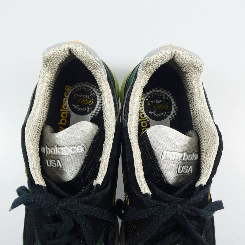 【中古】NEW BALANCE | ニューバランス スニーカー M990CP3 27.5cm グリーン
