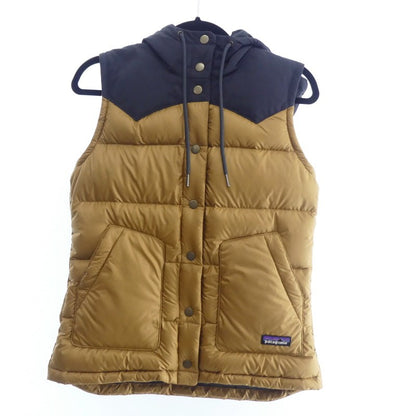 【中古】patagonia | パタゴニア BIVY HOODED VEST ダウンベスト 27747 ブラウン サイズ：XS