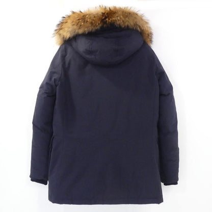 【中古】FREEDOMDAY | フリーダムデイ NEW CAMPIGLIO ダウンジャケット ネイビー サイズ：XS