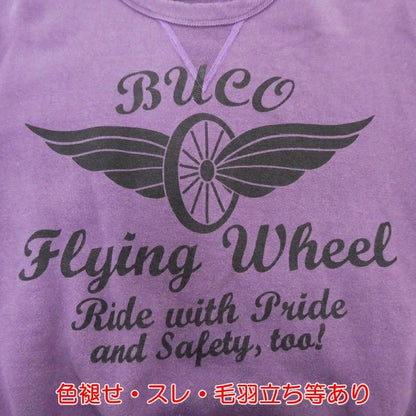 【中古】BUCO(REAL McCOY'S) | ブコ FLYING WHEEL スウェット パープル サイズ：S