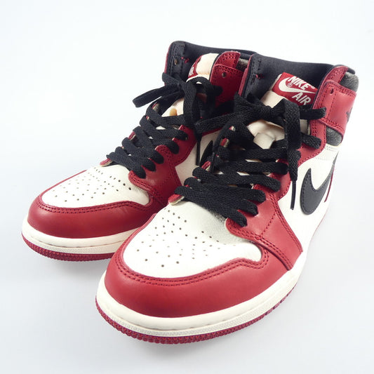 【中古】NIKE | ナイキ AIR JORDAN 1 RETRO Chicago スニーカー DZ5485-612 25.5cm