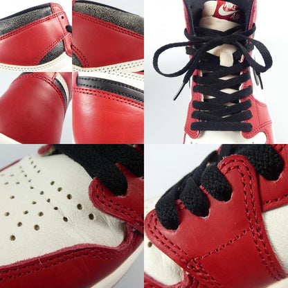 【中古】NIKE | ナイキ AIR JORDAN 1 RETRO Chicago スニーカー DZ5485-612 25.5cm