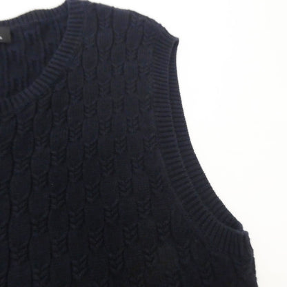 【中古】A.P.C | アーペーセー Pull Lack ベスト 24206-1-86071 ネイビー サイズ：L