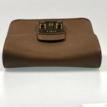 【中古】Furla | フルラ METROPOLIS MINI CROSSBODY ショルダーバッグ 00820671 ブラウン