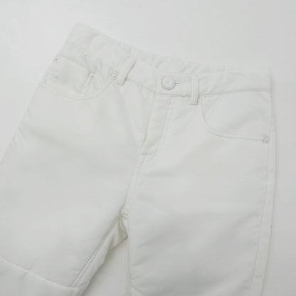 【中古】MM6(Maison Margiela) | エムエムシックスメゾンマルジェラ PADDED PANTS パンツ S62LB0016 ホワイト サイズ：38