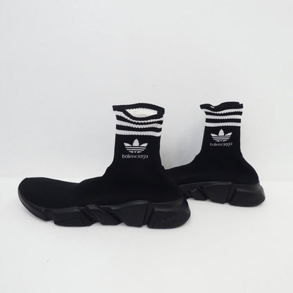 【中古】BALENCIAGA | バレンシアガ SPEED TRAINER スニーカー 559276 ×adidas originals サイズ:29.0cm ブラック