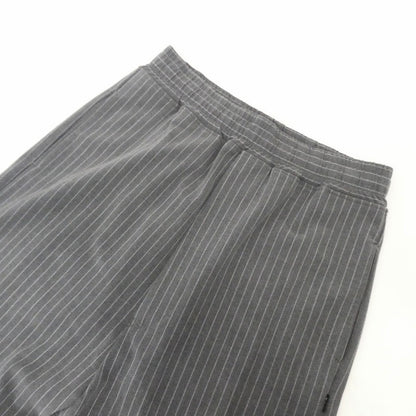 【中古】GOD SELECTION XXX | ゴッドセレクショントリプルエックス STRIPE EASY PANTS パンツ GX-S22-PT-02 グレー