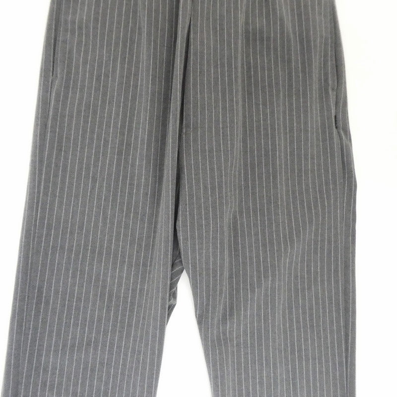 【中古】GOD SELECTION XXX | ゴッドセレクショントリプルエックス STRIPE EASY PANTS パンツ GX-S22-PT-02 グレー