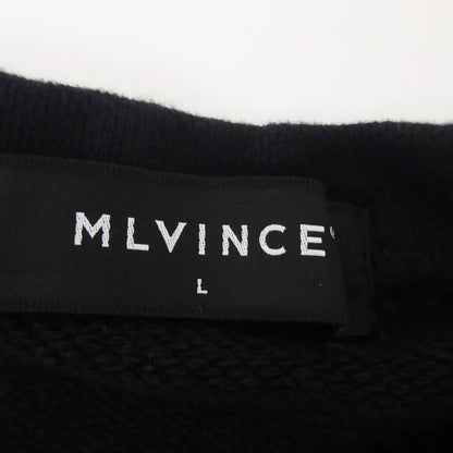 【中古】 BOMBER SLEEVE CREW スウェット ブラック サイズ：L
