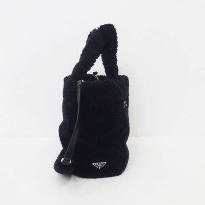 【中古】PRADA | プラダ テリーミニトート その他バッグ 1BG447 ブラック