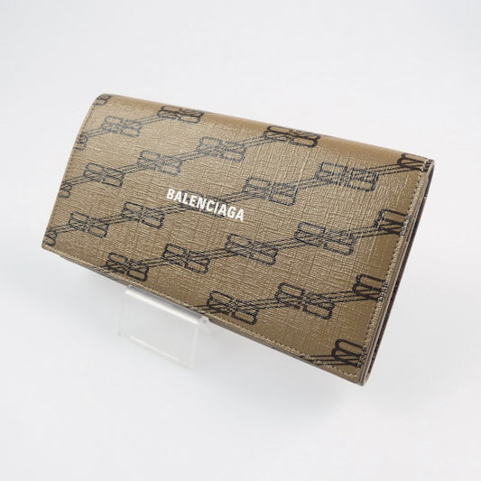 【中古】BALENCIAGA | バレンシアガ CASH ラージフラップウォレット 長財布 650874