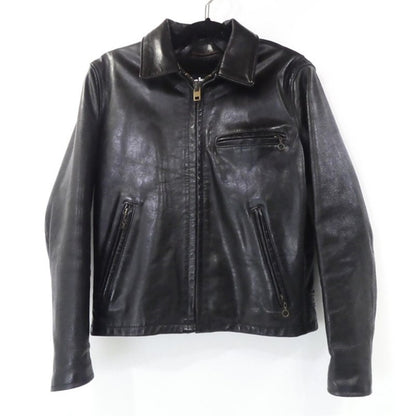 【中古】schott | ショット レザー 643EVS ブラック サイズ：34