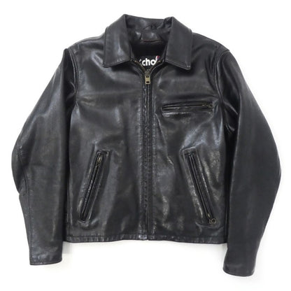 【中古】schott | ショット レザー 643EVS ブラック サイズ：34
