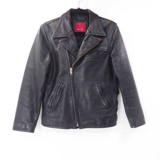 【中古】 レザー ブラック サイズ：S
