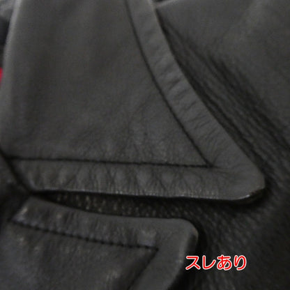 【中古】 レザー ブラック サイズ：S